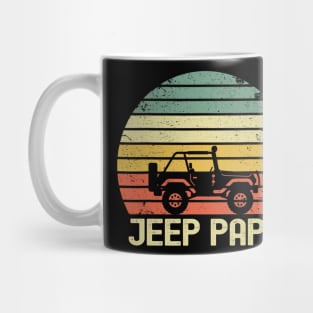 Jeep papa vintage Jeep Mug